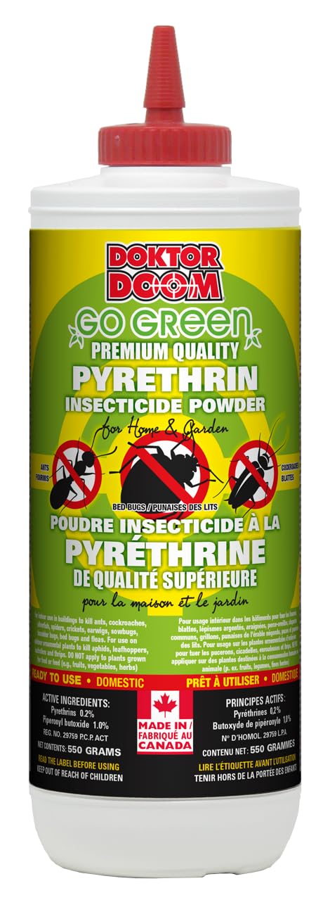 Doktor Doom Go Green Premium Quality Pyrethrin Insecticide Powder