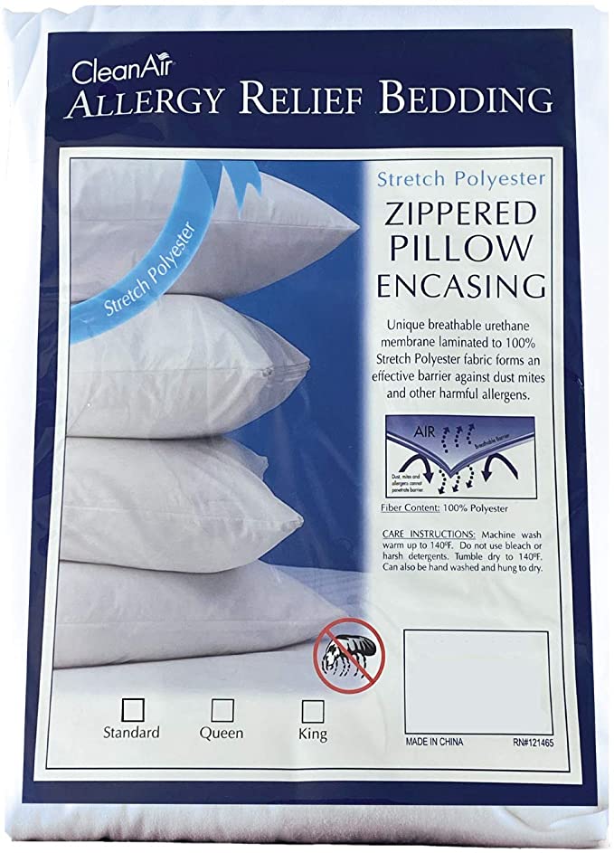 Allergy Relief Pillow Cover