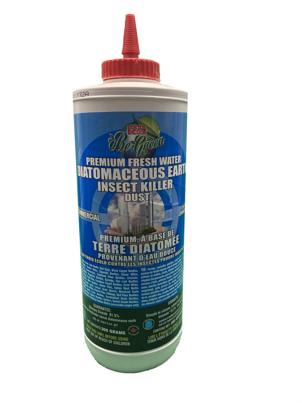 Premium Fresh Water Diatomaceous Earth Insect Killer Dust